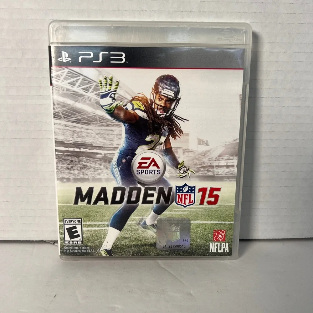 Madden NFL 15 Sony PlayStation 3‎ PS3 EA Sports Football Game Richard Sherman